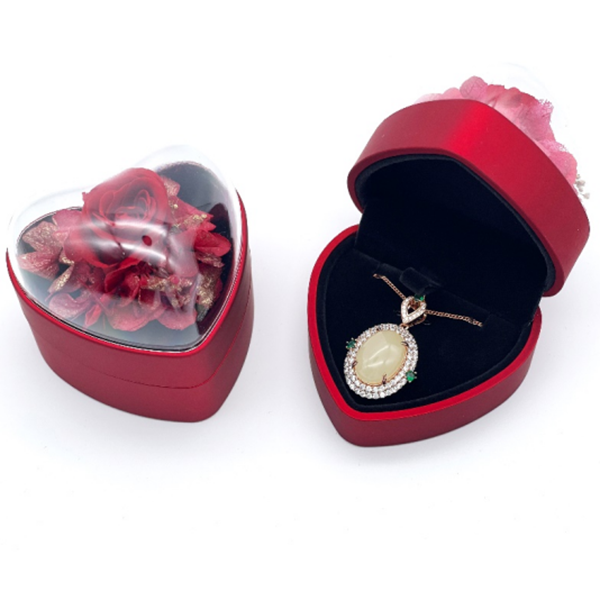 Red color pendant box